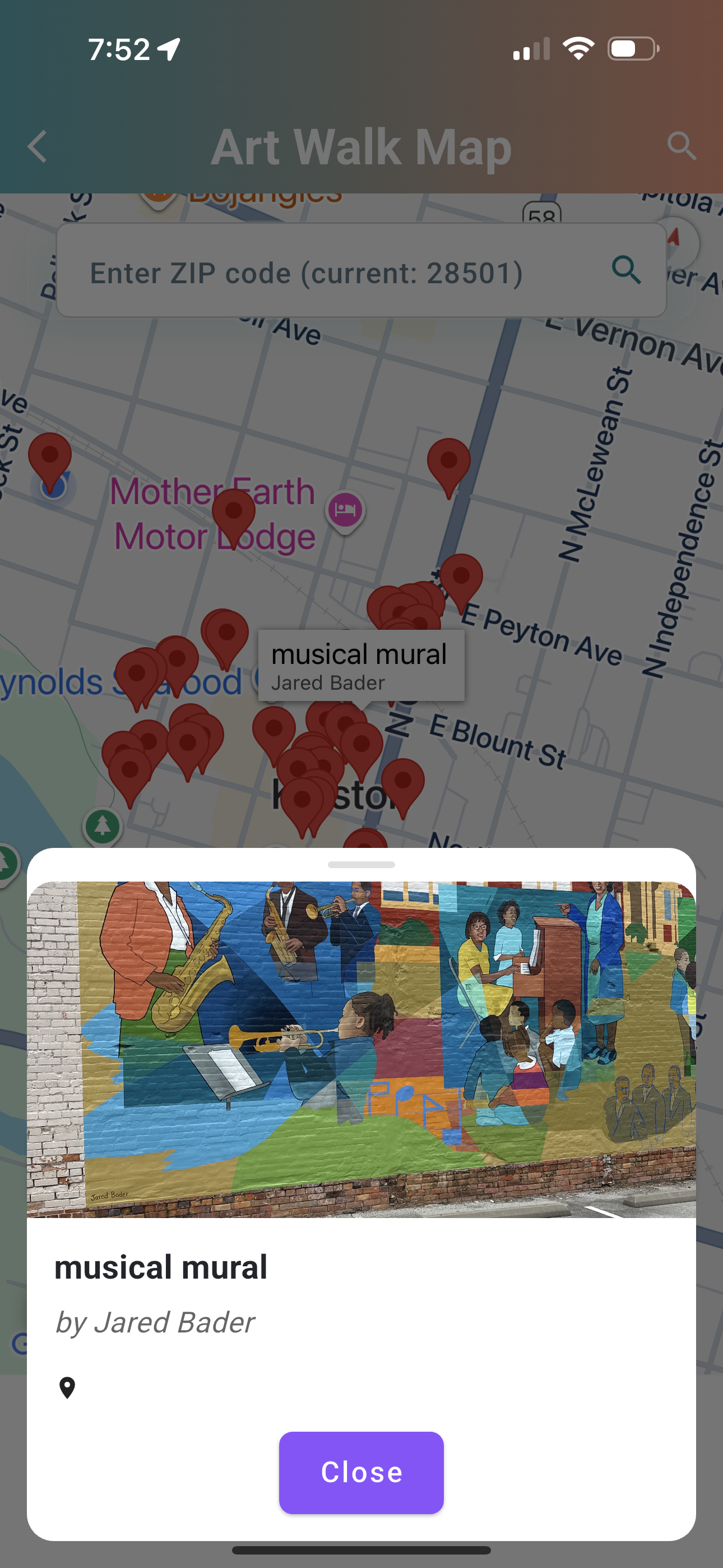 Local ARTbeat App Screenshot 3